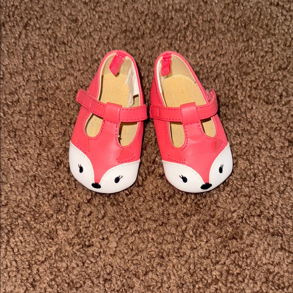 Adorable Red Fox Kids Shoes